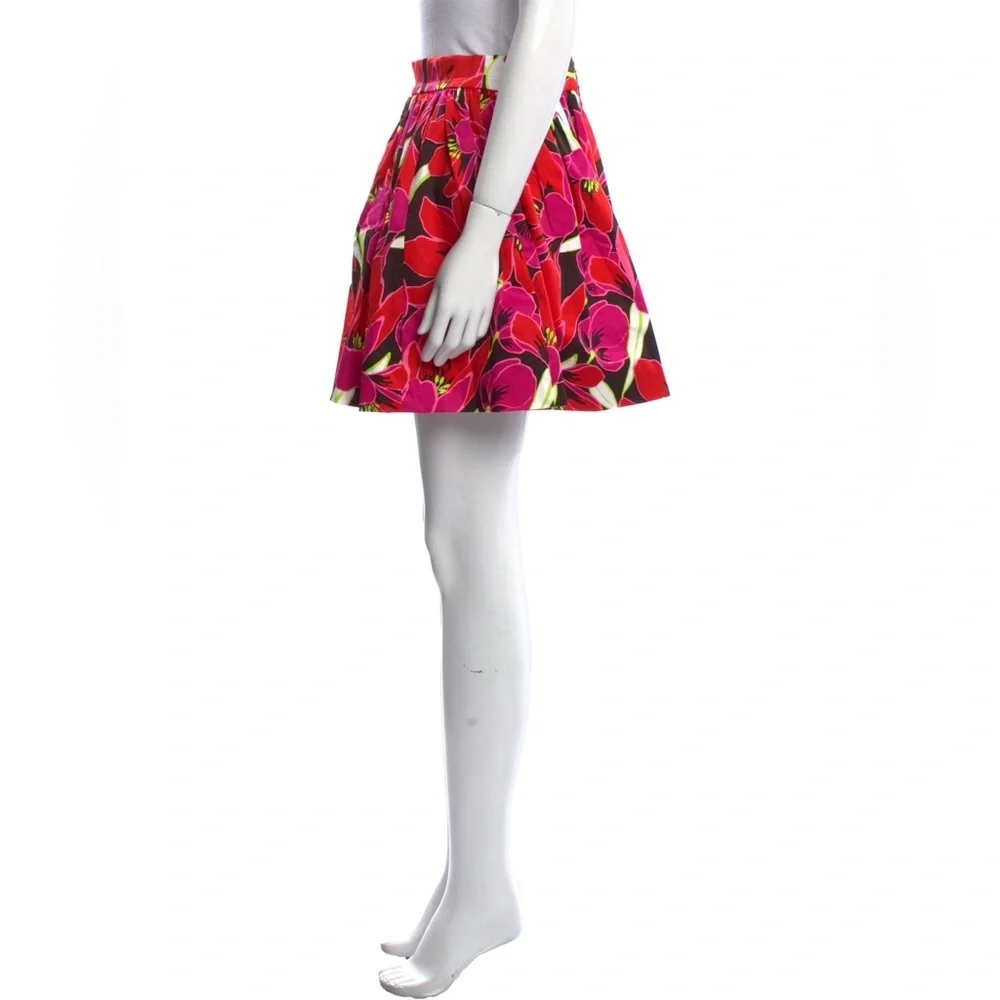 Kate Spade Coreen Cupcake Magenta Floral Preppy Fun Skirt Size 2 - Picture 5 of 11